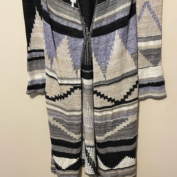 Free People Lima Blanket knit hooded cardigan Size Small - Picture 9 of 11